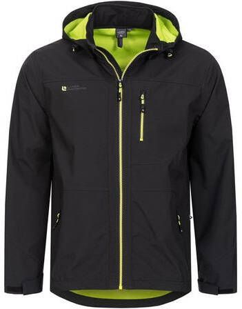 DEPROC Active Softshell-jack LAC SIMARD Men met afneembare capuchon