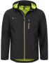 DEPROC Active Softshell-jack LAC SIMARD Men met afneembare capuchon - Thumbnail 1