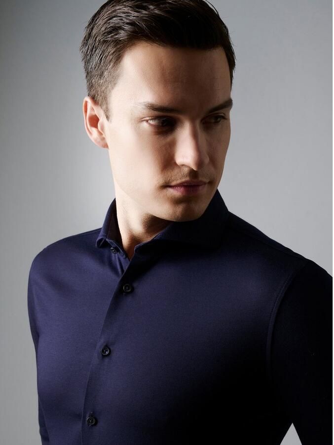 Desoto Businessoverhemd Jersey overhemd Essential Hai lange mouw - Foto 5