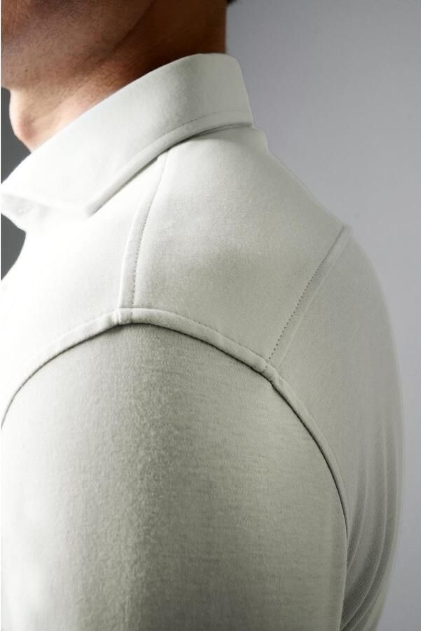 Desoto Overhemd Lange Mouw Essential Overhemd Hai Jersey Champagne - Foto 7