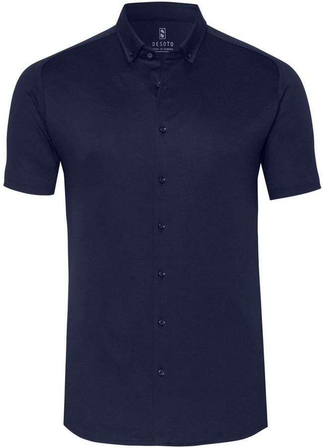 Desoto Overhemd met korte mouwen Casual Modern Button Down half lange mouw - Foto 4