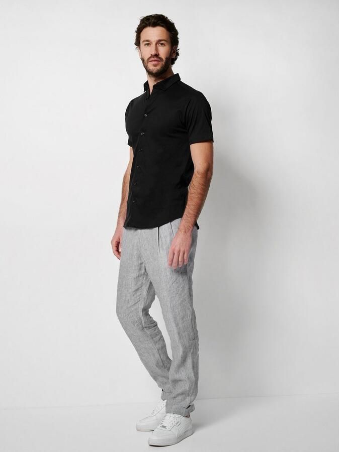 Desoto Overhemd met korte mouwen Casual Modern Button Down half lange mouw - Foto 2