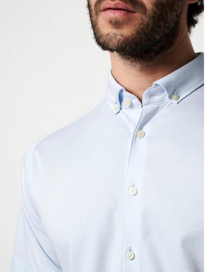 Desoto Overhemd met korte mouwen Casual Modern Button Down half lange mouw