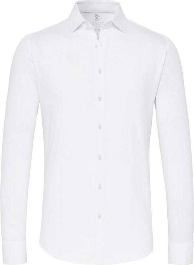 Desoto Overhemd met lange mouwen Casual Kent 1 1 Met een ronde hals - Foto 5