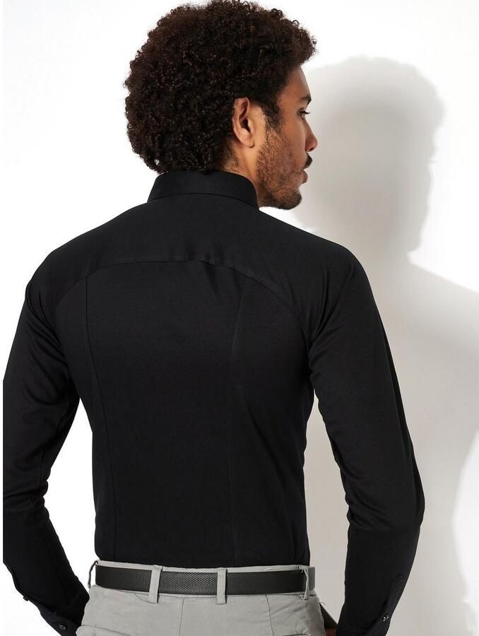 Desoto Overhemd met lange mouwen Casual Kent 1 1 Met een ronde hals - Foto 3