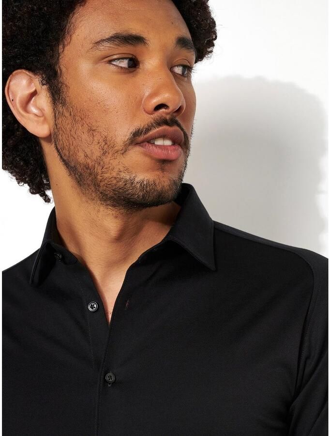 Desoto Overhemd met lange mouwen Casual Kent 1 1 Met een ronde hals - Foto 2