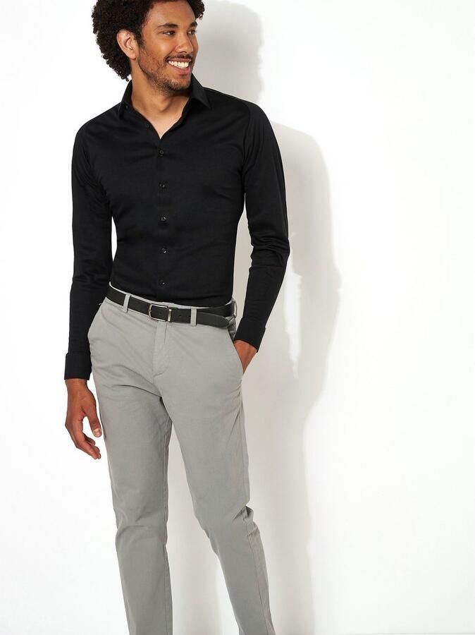 Desoto Overhemd met lange mouwen Casual Kent 1 1 Met een ronde hals - Foto 4