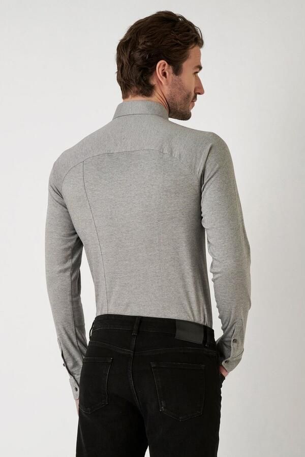 Desoto Overhemd met lange mouwen Casual Kent 1 1 Met een ronde hals - Foto 3