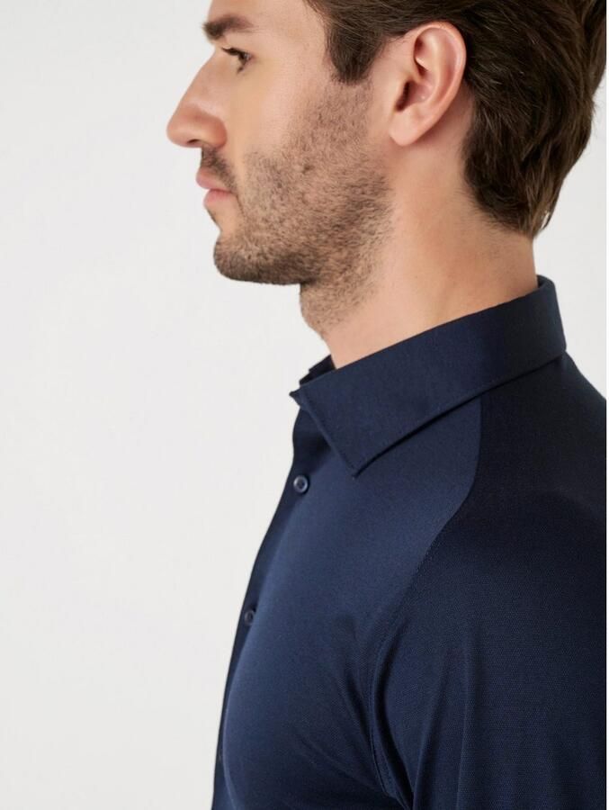 Desoto Overhemd met lange mouwen Casual Kent 1 1 Met een ronde hals - Foto 2