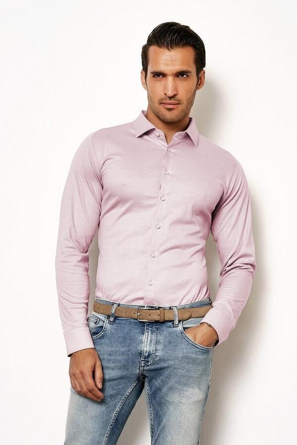 Desoto Overhemd met lange mouwen Casual Kent 1 1 Met een ronde hals - Foto 12