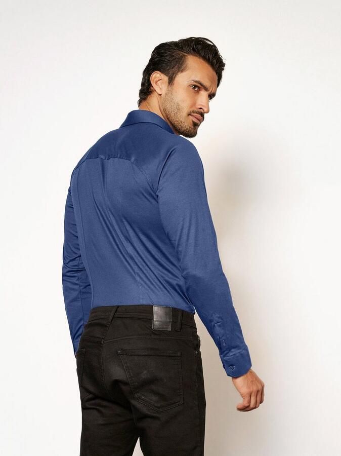 Desoto Overhemd met lange mouwen Casual Kent 1 1 Met een ronde hals - Foto 9