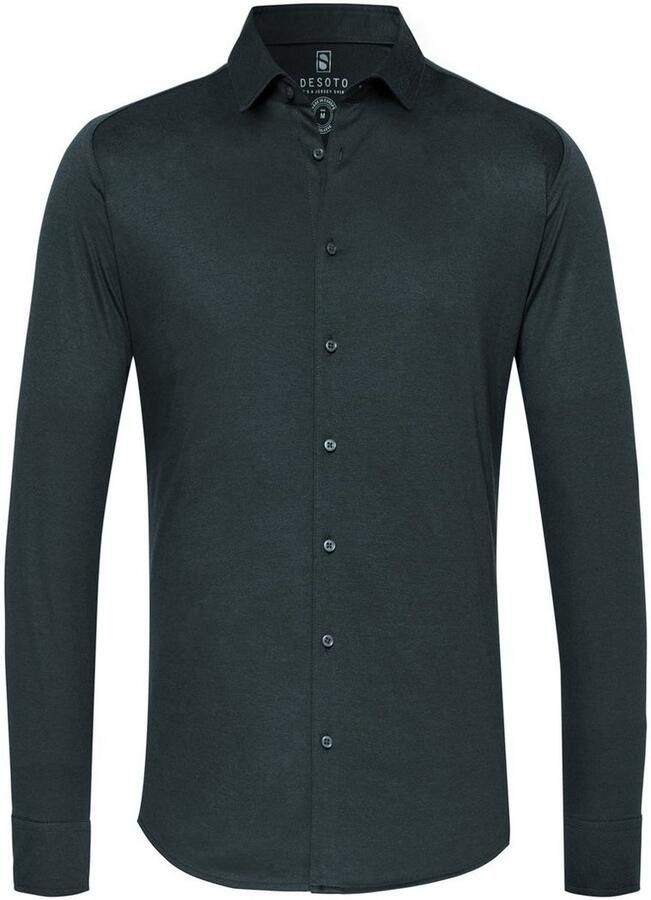 Desoto Overhemd met lange mouwen Casual Kent 1 1 Met een ronde hals - Foto 5