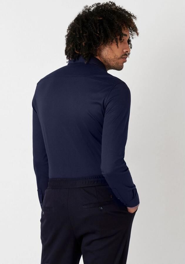 Desoto Overhemd met lange mouwen Jersey overhemd Casual Kent lange mouw - Foto 3