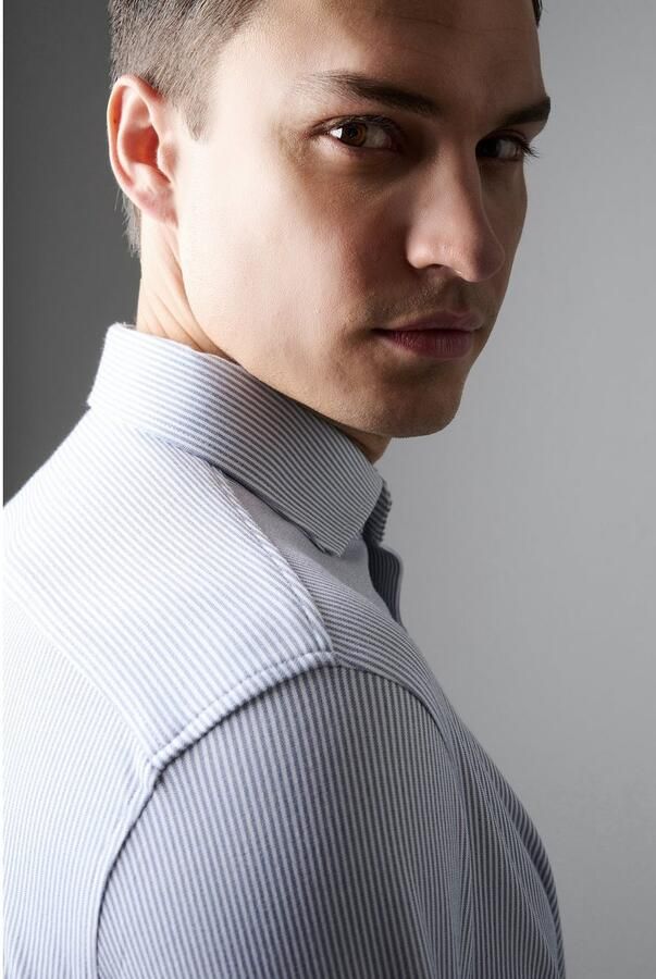 Desoto Overhemd met lange mouwen Jersey overhemd Essential Hai lange mouw - Foto 7