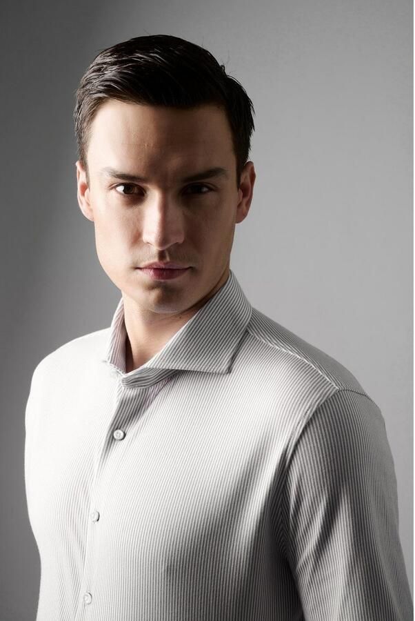 Desoto Overhemd met lange mouwen Jersey overhemd Essential Hai lange mouw - Foto 12