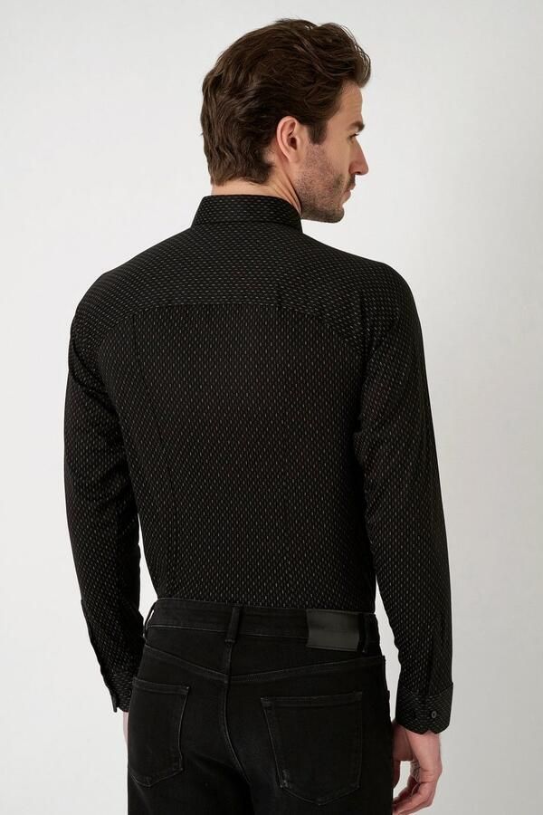 Desoto Overhemd met lange mouwen Kent 1 1 Met een ronde hals - Foto 4