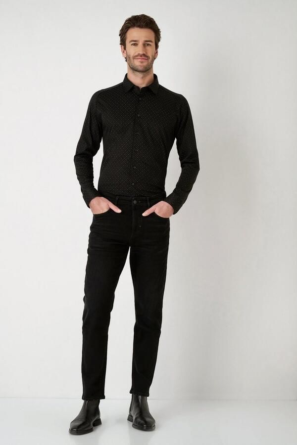 Desoto Overhemd met lange mouwen Kent 1 1 Met een ronde hals - Foto 5