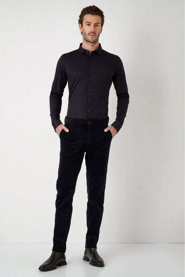 Desoto Overhemd met lange mouwen Kent 1 1 Met een ronde hals - Foto 5