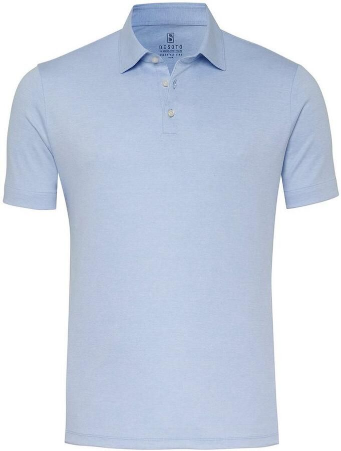 Desoto Poloshirt Jersey polo Essential Kent half lange mouw - Foto 2