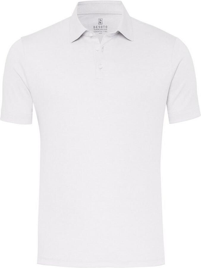 Desoto Poloshirt Jersey polo Essential Kent half lange mouw - Foto 2