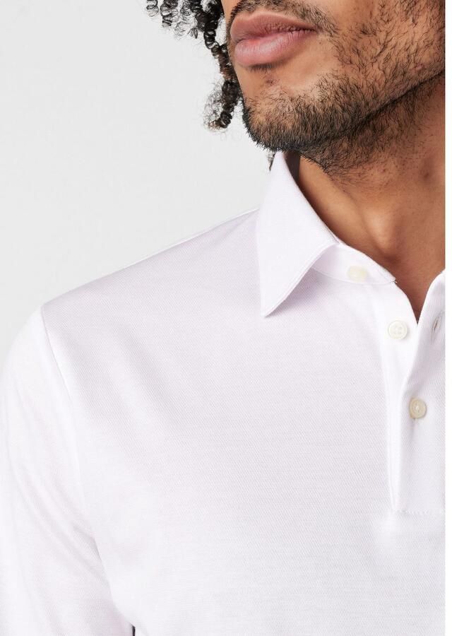 Desoto Poloshirt met lange mouwen Jersey polo Essential Kent lange mouw - Foto 4