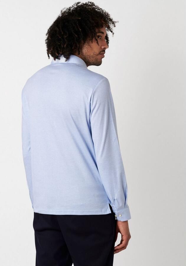 Desoto Poloshirt met lange mouwen Jersey polo Essential Kent lange mouw - Foto 5