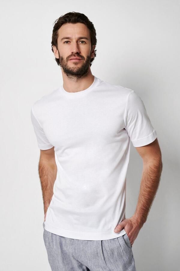 Desoto T-shirt Jersey T-Shirt Ronde hals half lange mouw - Foto 5