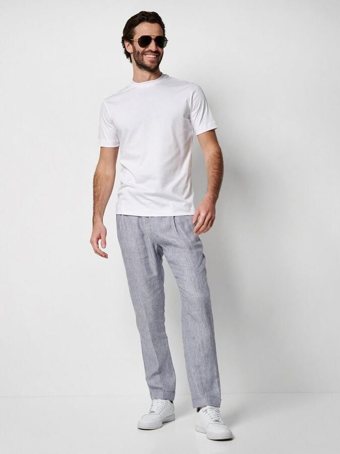 Desoto T-shirt Jersey T-Shirt Ronde hals half lange mouw - Foto 3