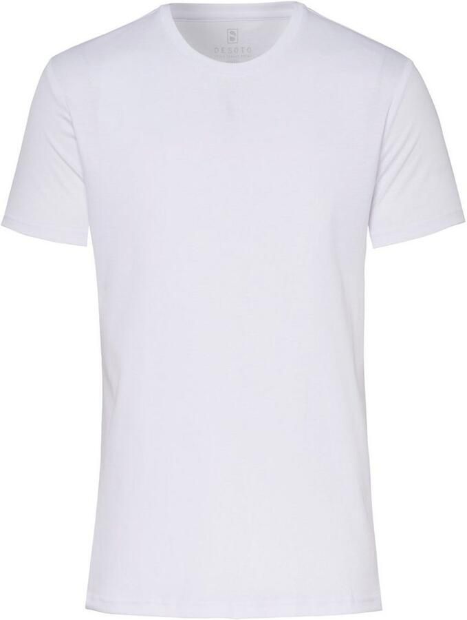 Desoto T-shirt Jersey T-Shirt Ronde hals half lange mouw
