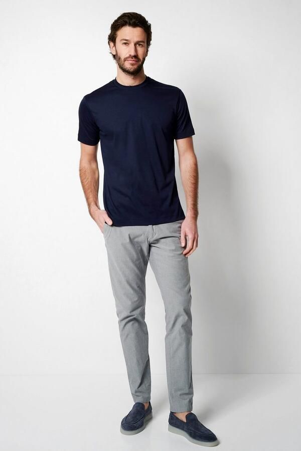 Desoto T-shirt Jersey T-Shirt Ronde hals half lange mouw - Foto 4