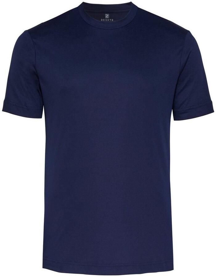 Desoto T-shirt Jersey T-Shirt Ronde hals half lange mouw