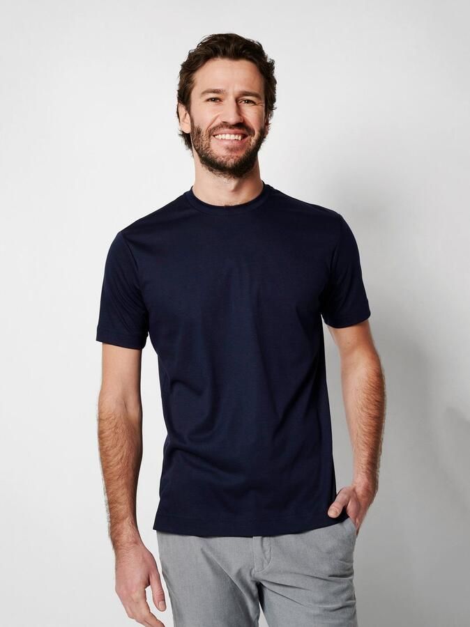 Desoto T-shirt Jersey T-Shirt Ronde hals half lange mouw - Foto 5