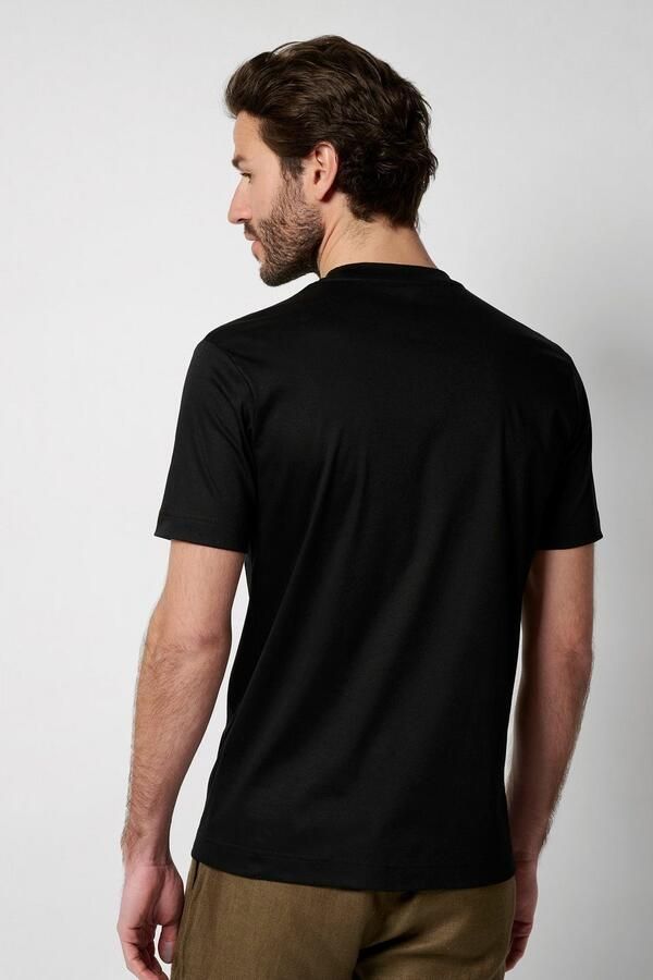 Desoto T-shirt Jersey T-Shirt Ronde hals half lange mouw - Foto 3