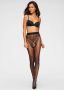 Die Strumpfmacher Ouvert maillot met bloemenpanty en hoge taille - Thumbnail 1