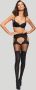 Die Strumpfmacher Ouvert maillot met overknee-effect - Thumbnail 1