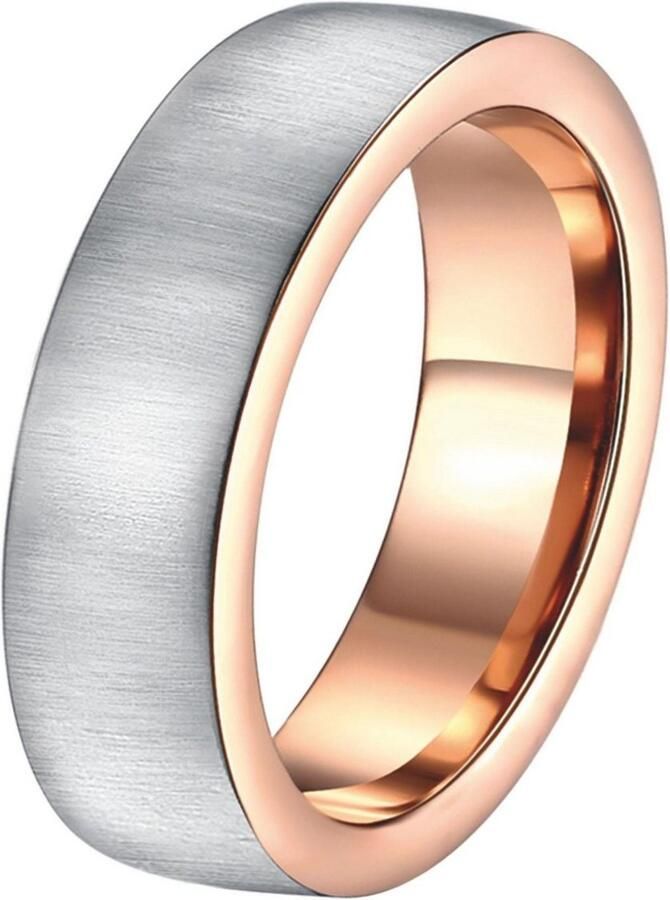 DOOSTI Trouwring Sieraden cadeau roestvrijstalen trouwring partnerring LIEBE