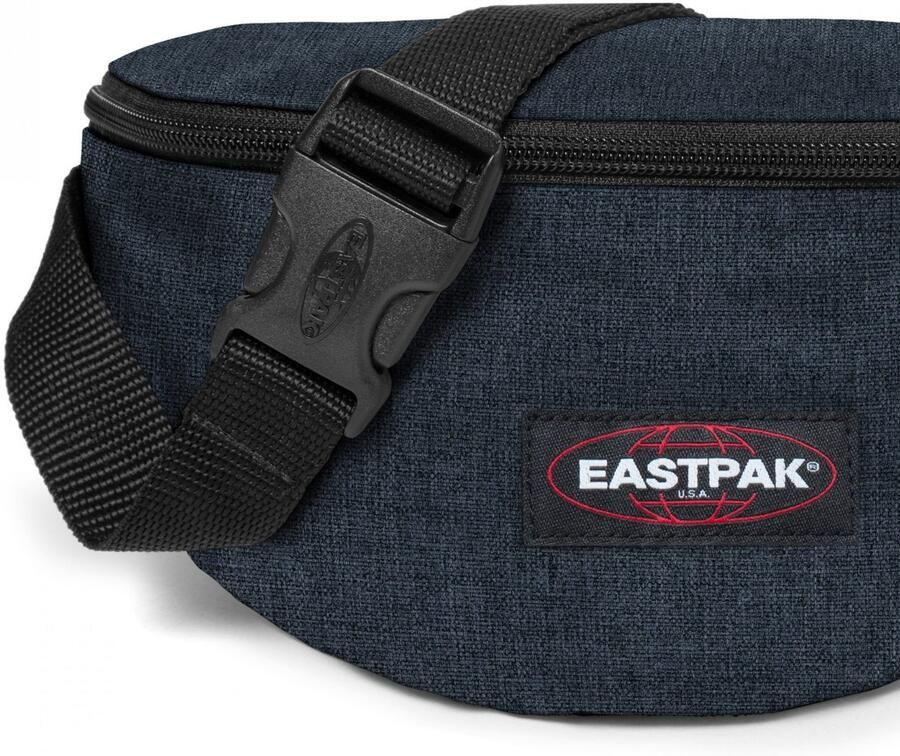 Eastpak Buiktasje SPRINGER unisex heuptas minibag in een casual look met logo-patch