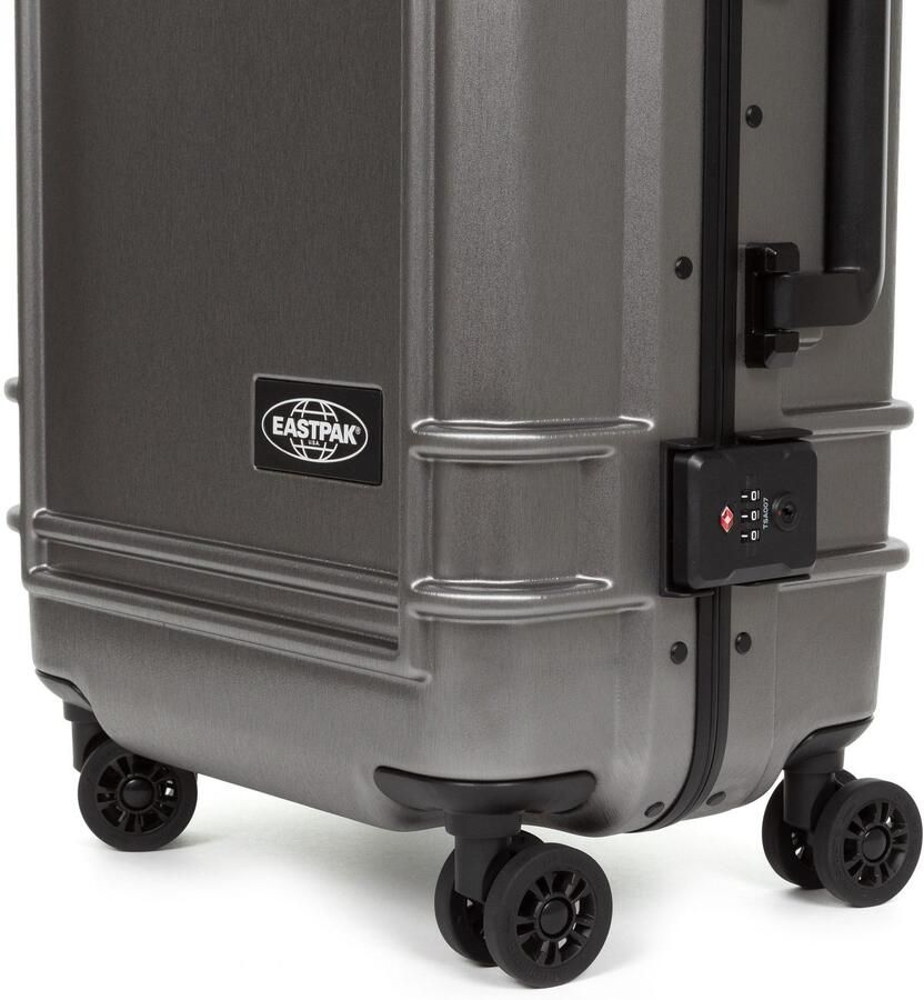 Eastpak Hardshell-trolley RESIST'R CASE S BRUSHED METAL met 30 jaar garantie - Foto 4