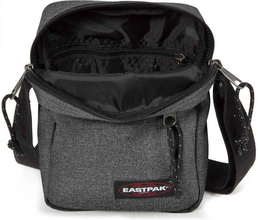 Eastpak Schoudertas THE ONE Black Denim bevat gerecycled materiaal(global recycled standard ) - Foto 3