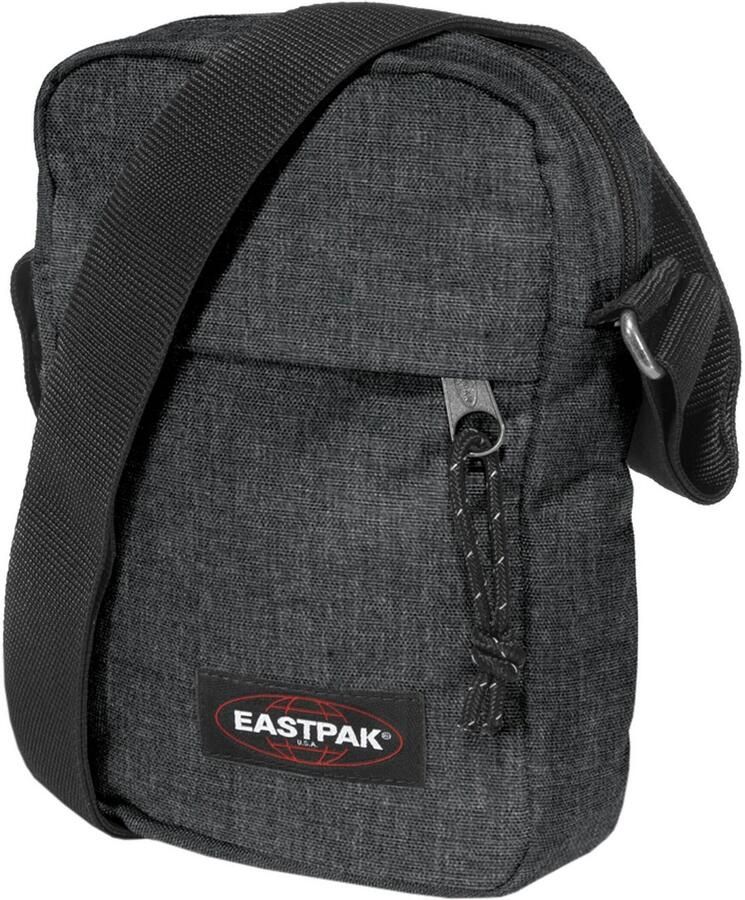 Eastpak Schoudertas THE ONE Black Denim bevat gerecycled materiaal(global recycled standard ) - Foto 4