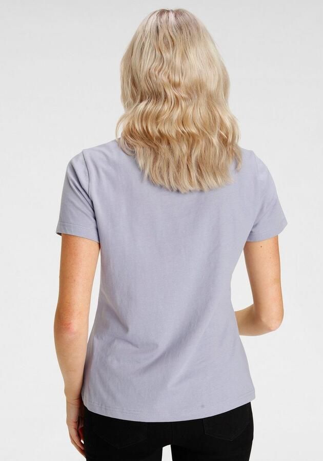 Eastwind T-shirt Korte mouw heup-lang voor vrije tijd van katoen (3-delig Set van 3) - Foto 8