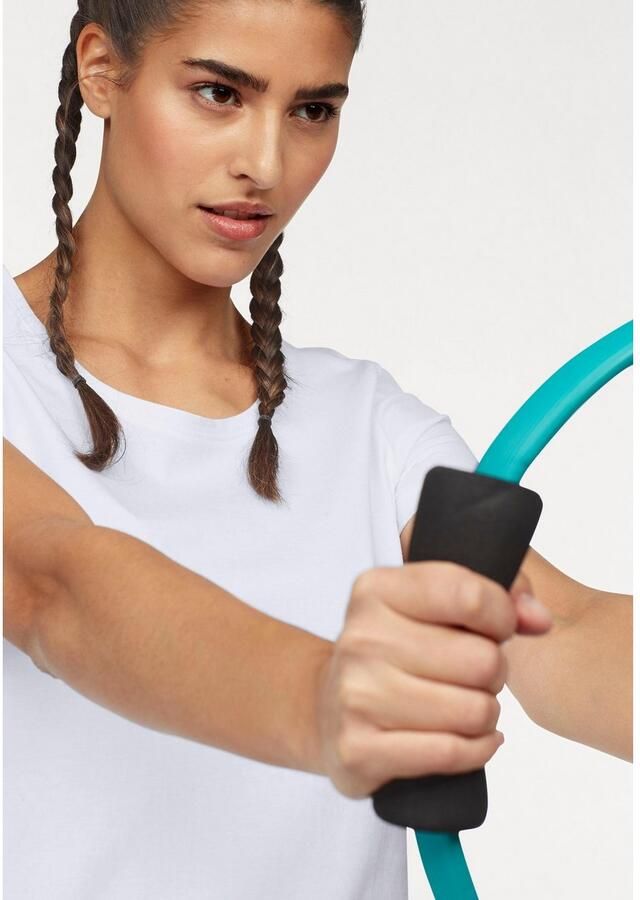 Eastwind T-shirt Korte mouw heup-lang voor vrije tijd van katoen (3-delig Set van 3) - Foto 3