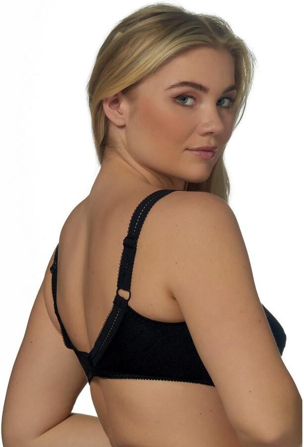 Elbrina Beugel-bh Embroidery brede bandjes zonder cup met beugel met kant vrouwelijk - Foto 5