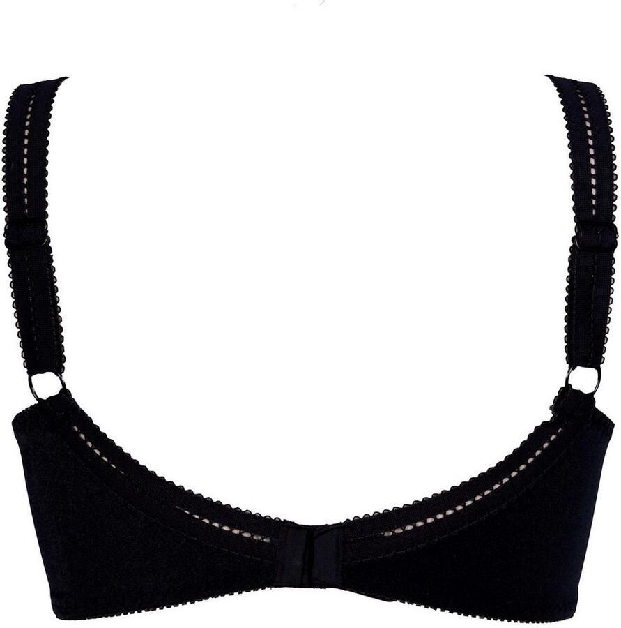 Elbrina Beugel-bh Embroidery brede bandjes zonder cup met beugel met kant vrouwelijk - Foto 2