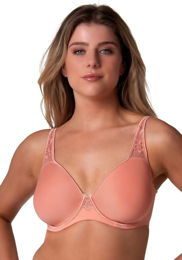 Elbrina Beugel-bh Spacer Bra voorgevormde cups brede bandjes met beugel met kant vrouwelijk - Foto 3