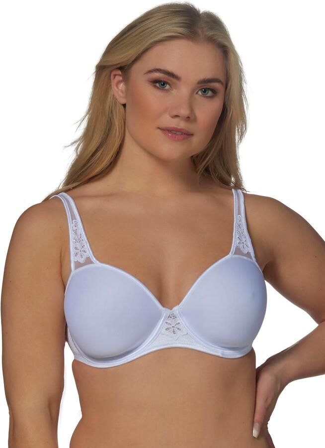 Elbrina Beugel-bh Spacer Bra voorgevormde cups brede bandjes met beugel met kant vrouwelijk - Foto 5