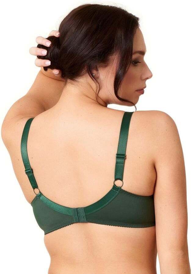 Elbrina Beugel-bh verstelbare bandjes zonder cup met beugel met kant met strik - Foto 3