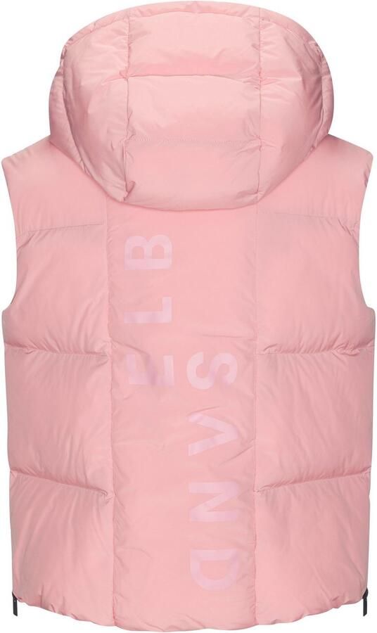 Elbsand Bodywarmer met grote logoprint op de rug - Foto 4