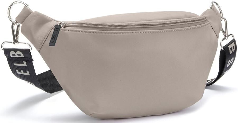 Elbsand Buiktasje Schoudertas Crossbody tas heuptas borsttas heuptas VEGAN - Foto 4