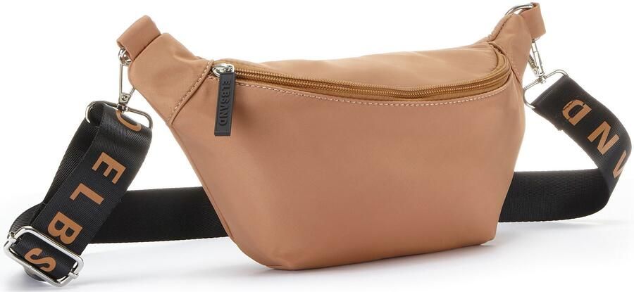 Elbsand Buiktasje Schoudertas Crossbody tas heuptas borsttas heuptas VEGAN - Foto 4